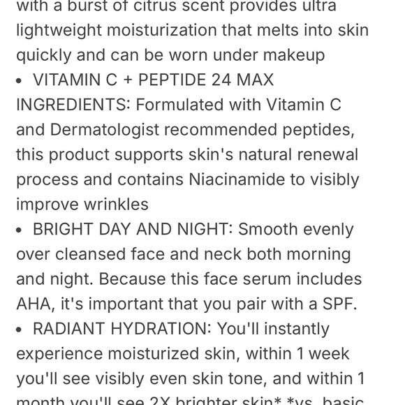 Olay Serum Vitamin C + Peptide 24 Max - Picture 8 of 10